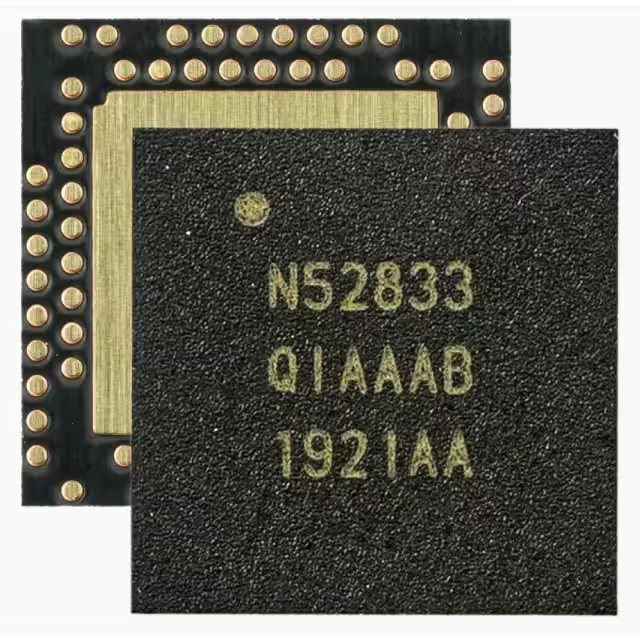 Nordic Semiconductor ASA NRF52833-QIAA-B-R — RF & Wireless ICs