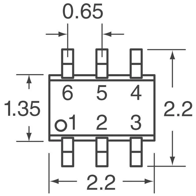 Nexperia USA Inc. PUMD6,115 — Memory (DRAM / SRAM / Flash / EEPROM)