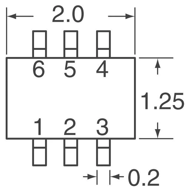 ROHM Semiconductor UM6J1NTN